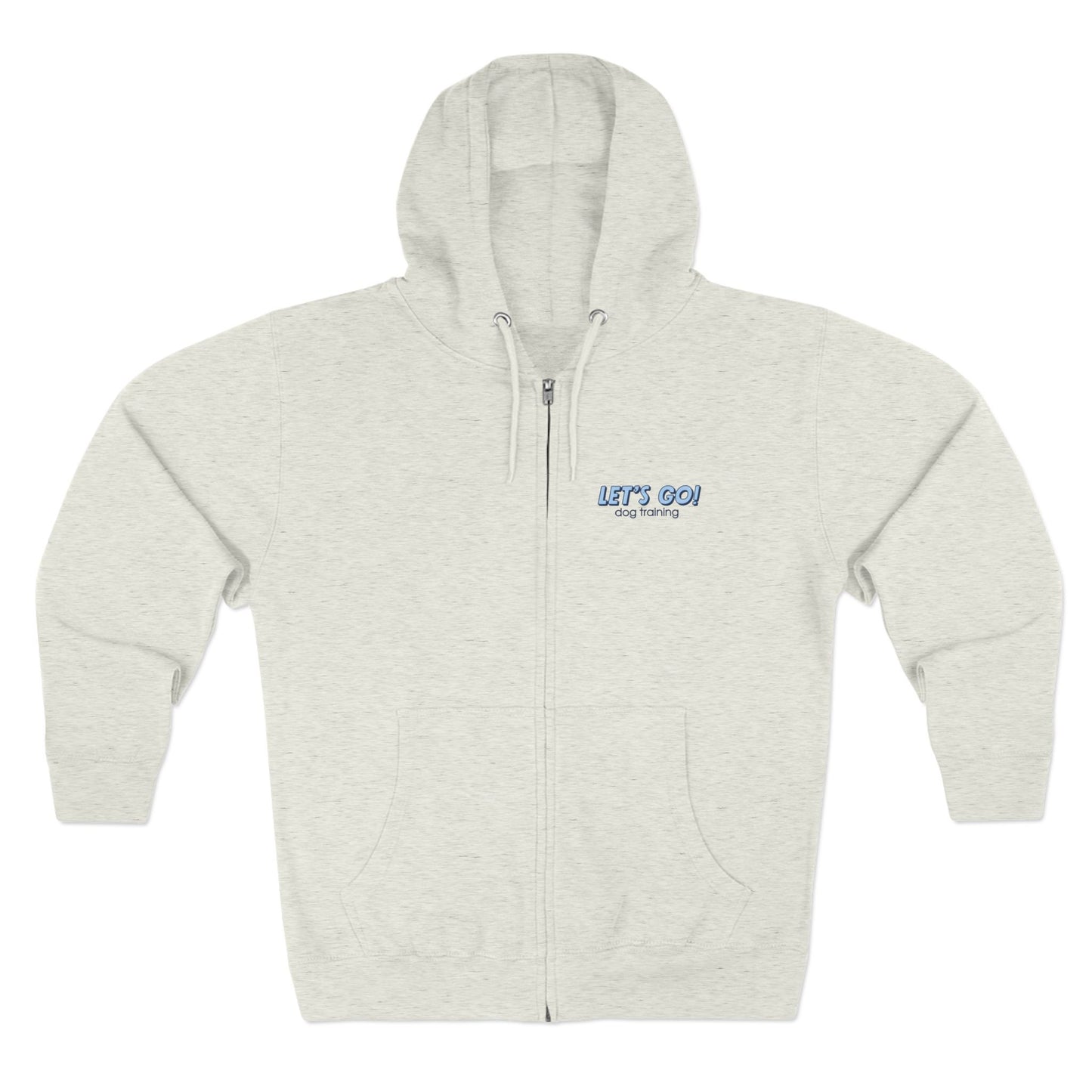 "Let's Go Dog Training" Zip-Up Hoodie