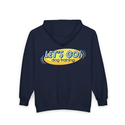 "Let's Go Dog Training" Zip-Up Hoodie