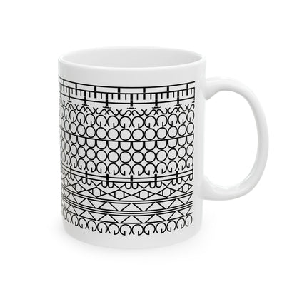 "Let's Go Dog Training" Pattern Mug