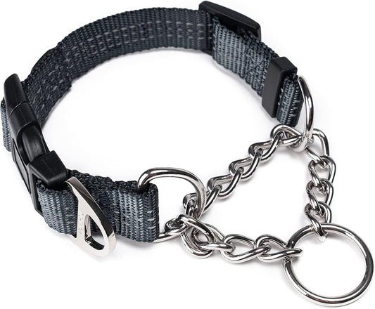 Martingale Collar with Buckle | Training Dog Collar, Limited Cinch Chain