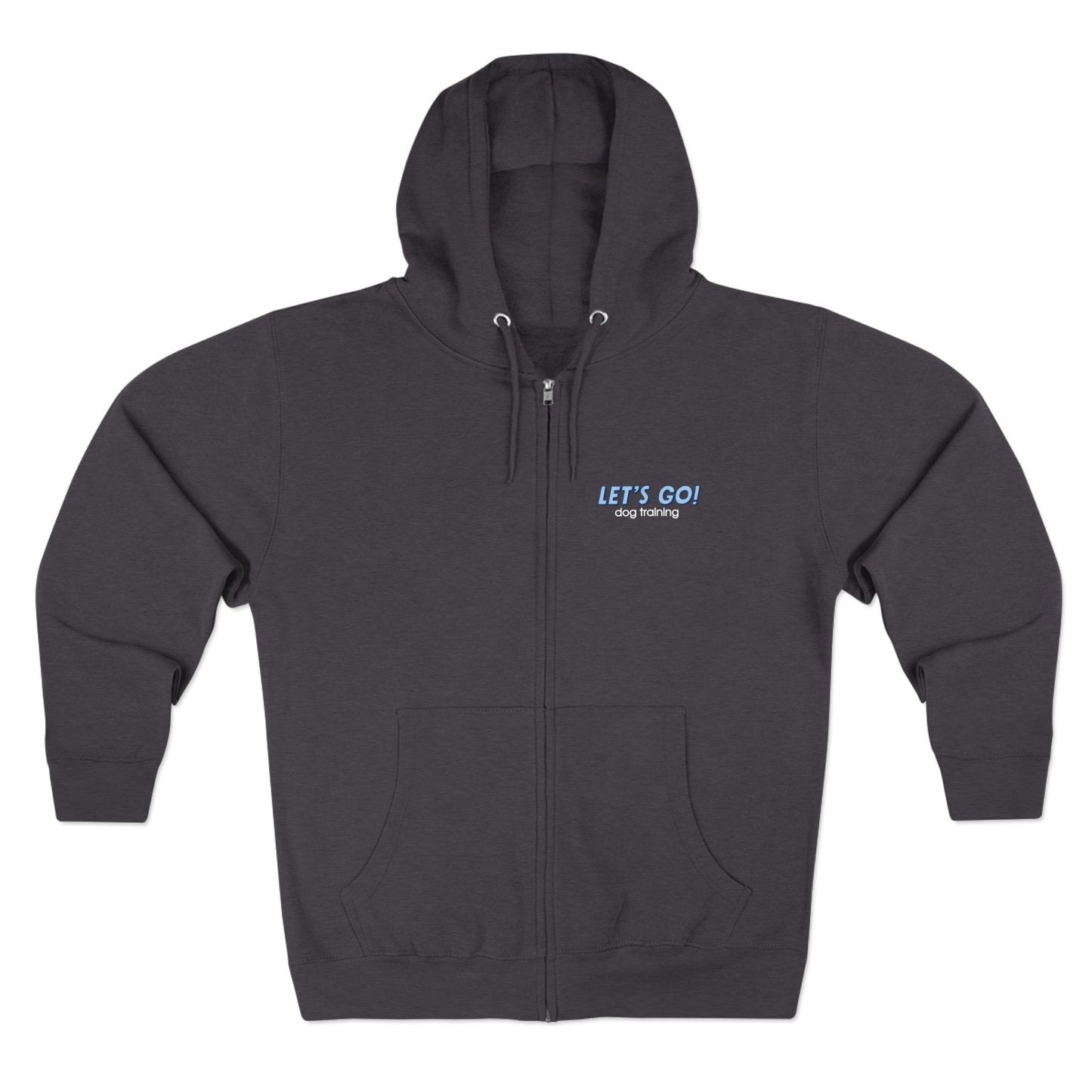 "Let's Go Dog Training" Zip-Up Hoodie