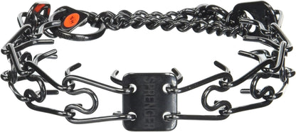 Black Small 16" X 2.25Mm 12" Prong Training Collar, One Size