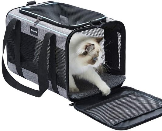 17.5X11X11 Inches Cat, Dog Carrier for Pets Home 