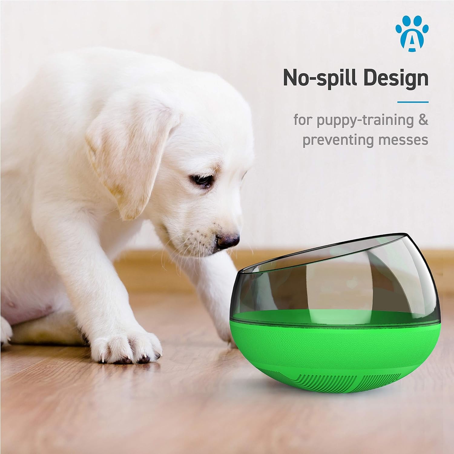Slow Feeder Bowl for Dogs Cats, No-Spill Large Capacity 