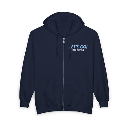 "Let's Go Dog Training" Zip-Up Hoodie