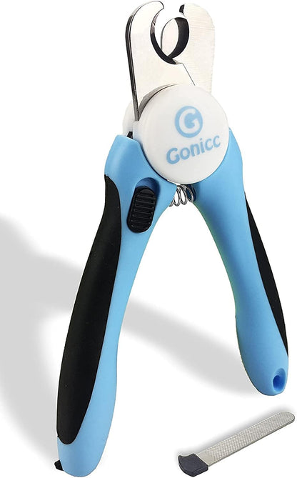 Dog & Cat Pets Nail Clippers and Trimmers - with Safety Guard to Avoid Overcutting - Grooming Tool for Pets