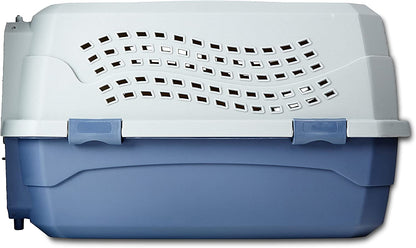2-Door Top-Load Hard-Sided Dogs, Cats Pet Travel Carrier