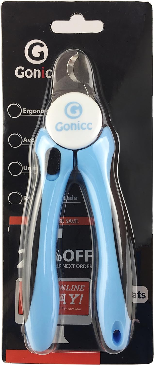 Dog & Cat Pets Nail Clippers and Trimmers - with Safety Guard to Avoid Overcutting - Grooming Tool for Pets