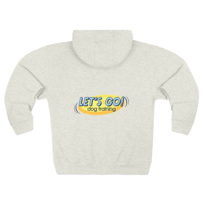 "Let's Go Dog Training" Zip-Up Hoodie