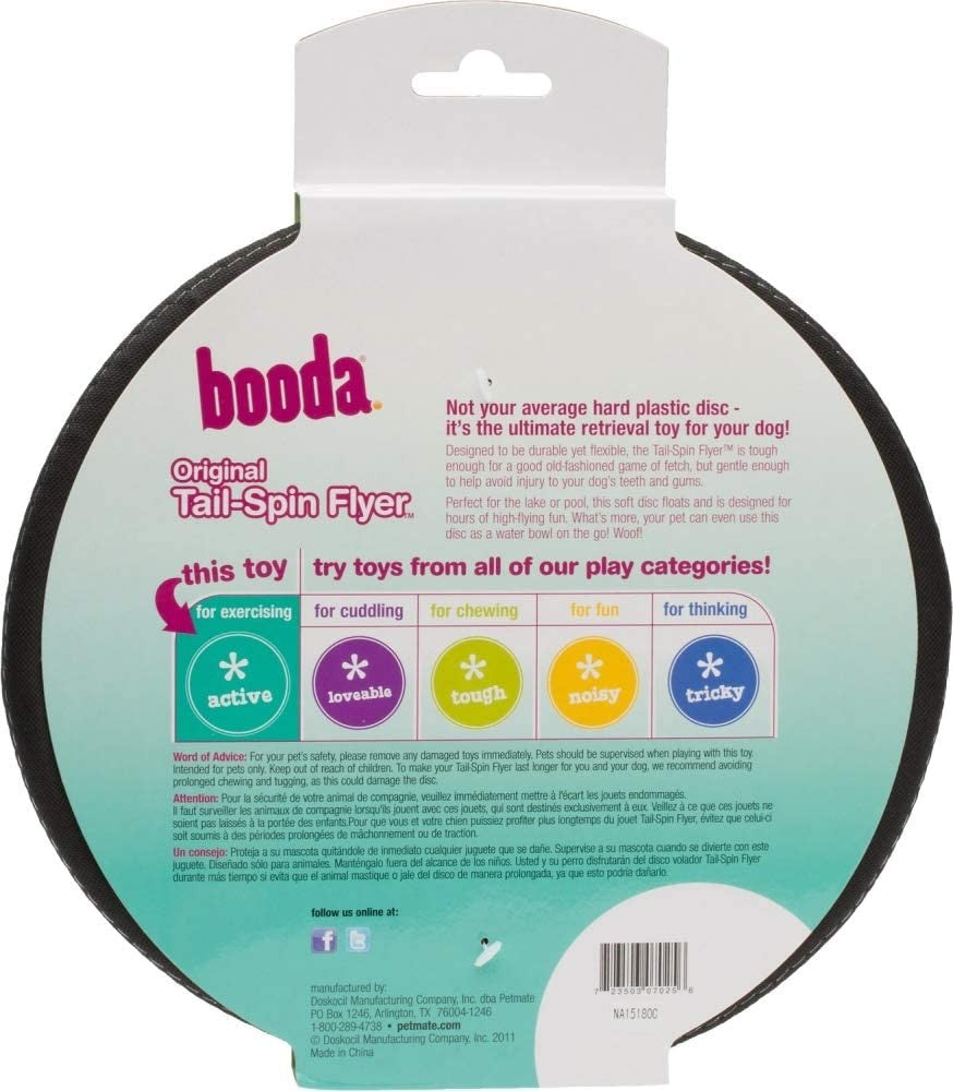 Aspen Booda SOFT BITE FLOPPY DISC Gentle Dog-Toy