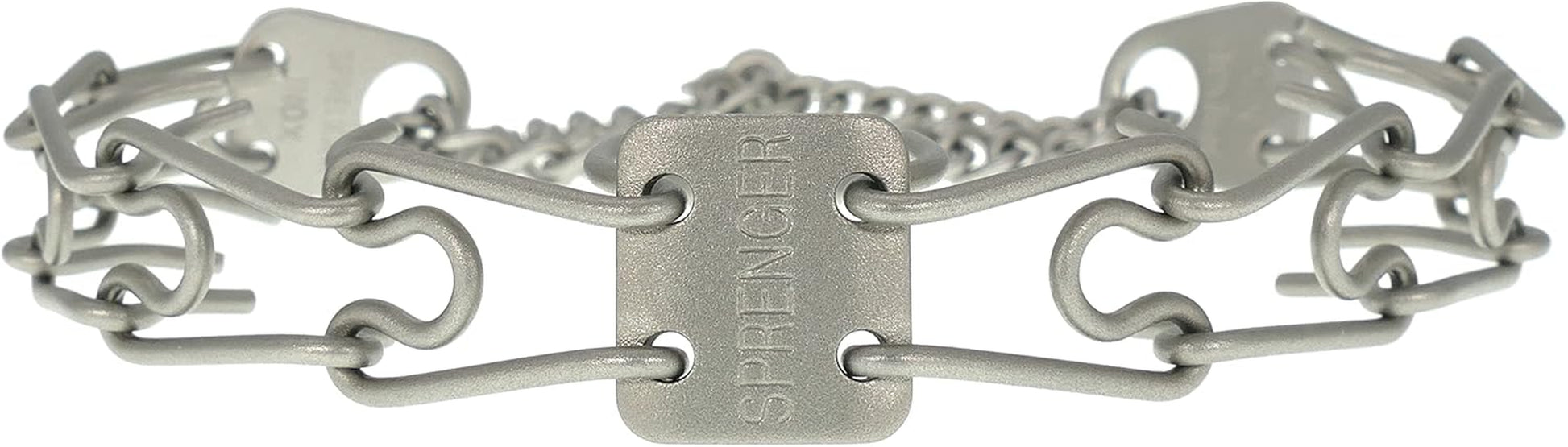 Matte Stainless Steel Scratch Resistant Dog Collar with Swivel D-Ring Training Collar for Small Dogs (16In X 2.25Mm (Neck Size up to 13 In) | Matte)