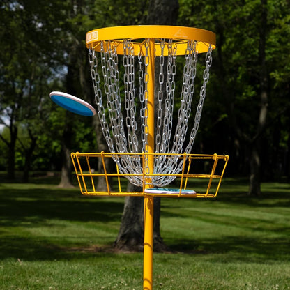 Pro 24-Chain Disc Golf Basket.