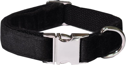 Velvet Dog Collar, Soft Dog Collar for Small Medium Large Dogs