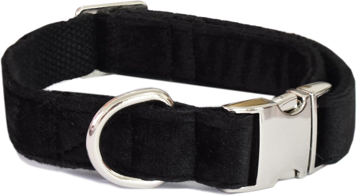 Velvet Dog Collar, Soft Dog Collar for Small Medium Large Dogs
