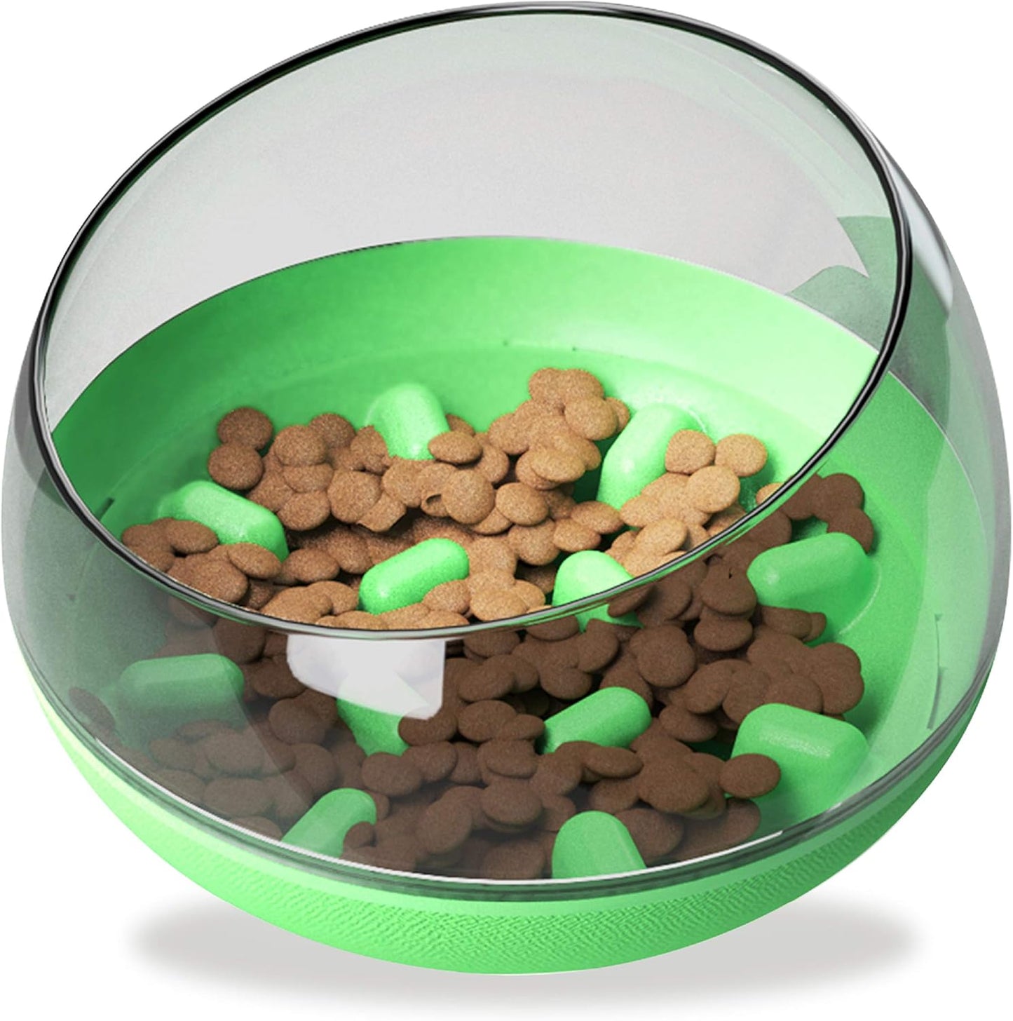 Slow Feeder Bowl for Dogs Cats, No-Spill Large Capacity 